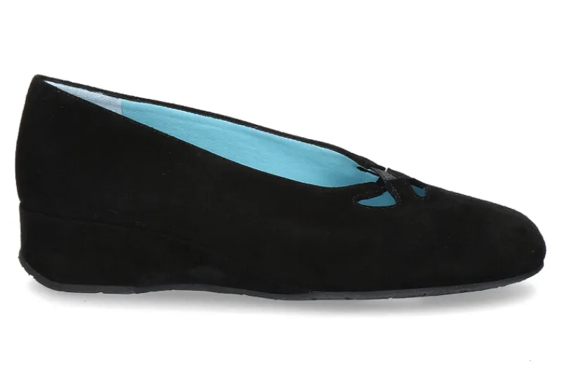 Damen Thierry Rabotin Keilballerina ZETA CAMOSCIO NERO (43)