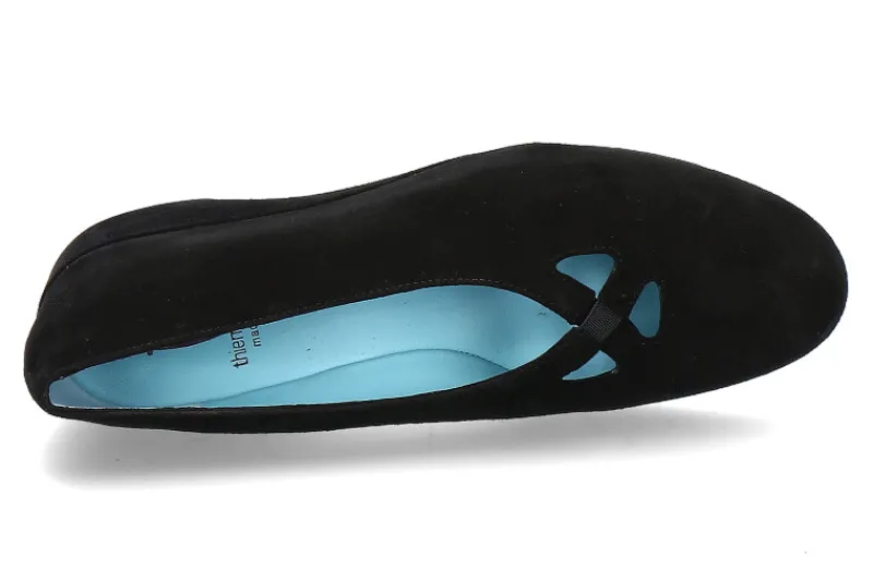 Damen Thierry Rabotin Keilballerina ZETA CAMOSCIO NERO (43)