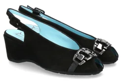 Damen Thierry Rabotin Keilsandale CANTALÒ NERO NICKEL