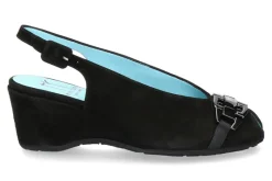 Damen Thierry Rabotin Keilsandale CANTALÒ NERO NICKEL