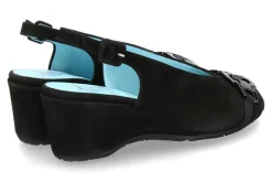 Damen Thierry Rabotin Keilsandale CANTALÒ NERO NICKEL