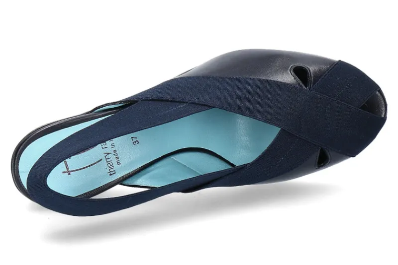 Damen Thierry Rabotin Keilsandale CARMA NAPPA NAVY
