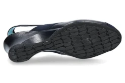 Damen Thierry Rabotin Keilsandale CARMA NAPPA NAVY
