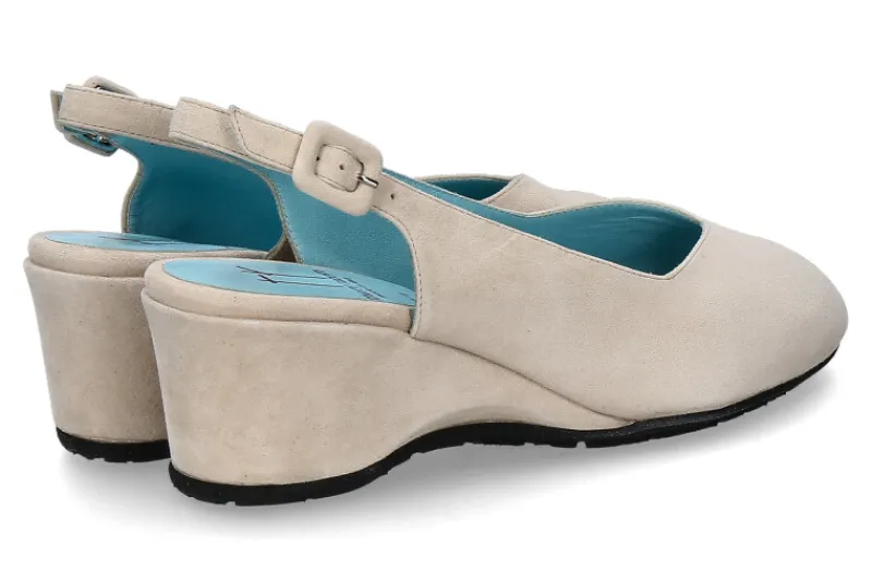 Damen Thierry Rabotin Keilsandale CHICAGO FLORIDA LIGHT IVORY (38½)