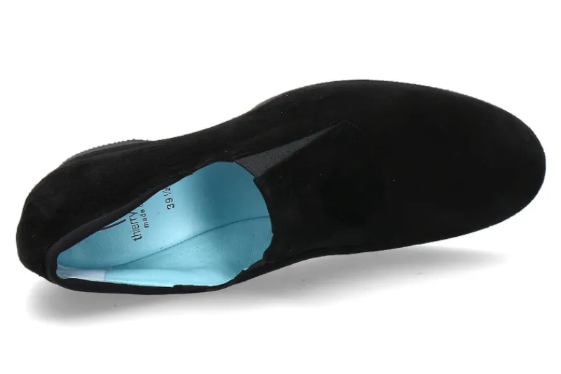 Damen Thierry Rabotin Keilslipper TEONILLA CAMOSCIO NERO (37½)