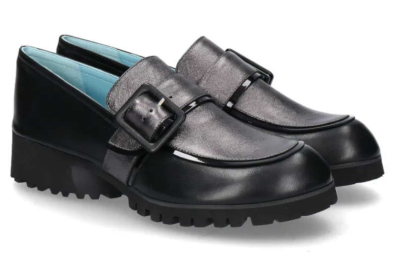 Damen Thierry Rabotin Loafer MAPLE WASH- black/ grey