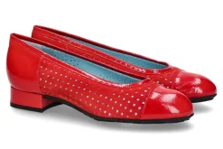 Damen Thierry Rabotin Pumps NICEA CAMOSCIO SIGNAL RED