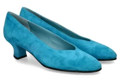 Damen Thierry Rabotin Pumps ROSE CAMOSCIO WATER BLUE (37½)