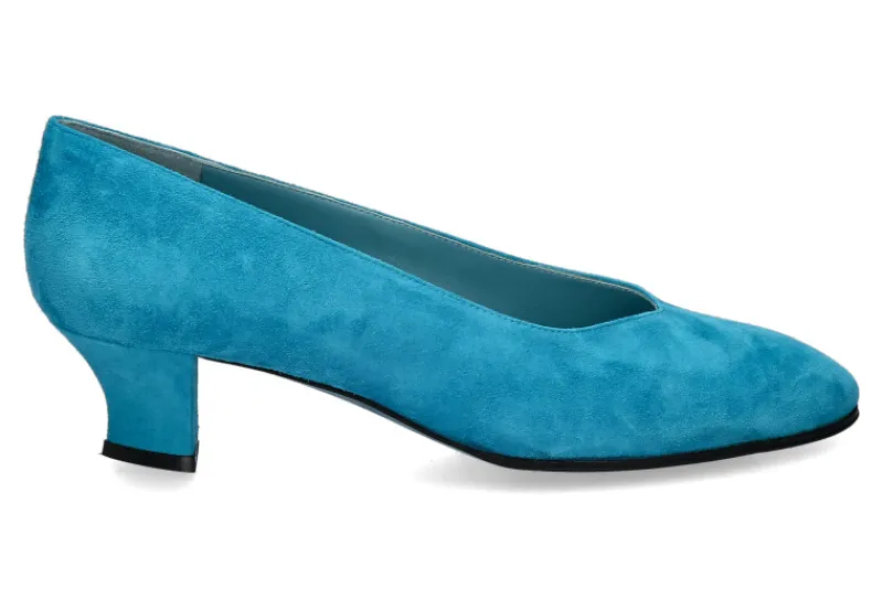 Damen Thierry Rabotin Pumps ROSE CAMOSCIO WATER BLUE (37½)