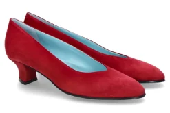 Damen Thierry Rabotin Pumps ROSE CAMOSCIO WINE RED (43)