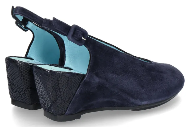 Damen Thierry Rabotin Sandale CLAYTON CAMOSCIO DARK BLUE (38½)