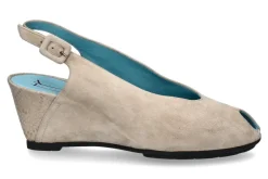 Damen Thierry Rabotin Sandale CLAYTON CAMOSCIO LIGHT IVORY (37 )