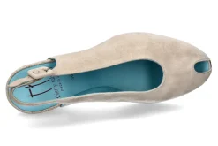 Damen Thierry Rabotin Sandale CLAYTON CAMOSCIO LIGHT IVORY (37 )