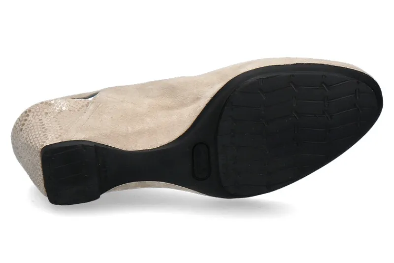 Damen Thierry Rabotin Sandale CLAYTON CAMOSCIO LIGHT IVORY (37 )