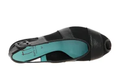 Damen Thierry Rabotin Slingpumps LACKLEDER MESH CINDY NERO