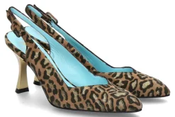 Damen Thierry Rabotin Slingpumps MANIE NUBA OLIVE BROWN (39)