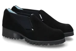 Damen Thierry Rabotin Slipper MARIN CAMOSCIO STRETCH- nero/ schwarz