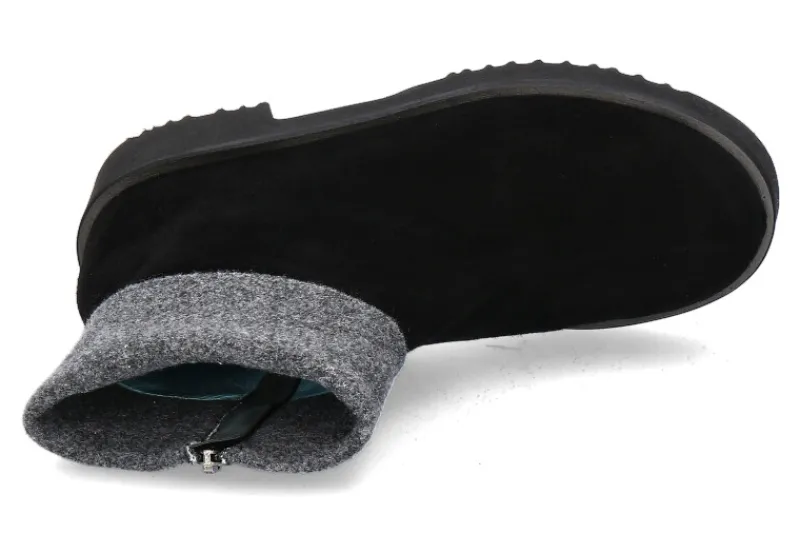 Damen Thierry Rabotin Stiefelette ZARUDE CAMOSCIO PUNA -schwarz/grau