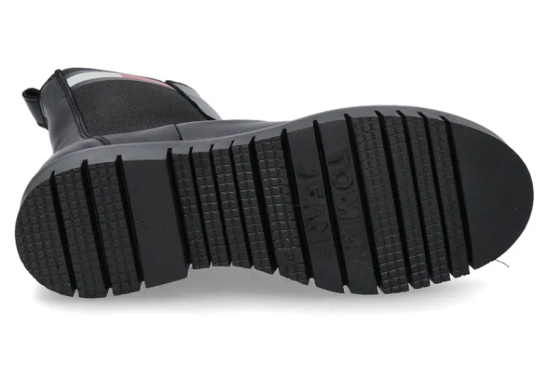 Damen Tommy Hilfiger Damen- Boots LONG CHELSEA BLACK- schwarz