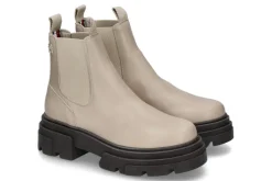 Damen Tommy Hilfiger Damen- Chelsea Boot COMBAT LEATHER- beige