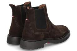 Herren Tommy Hilfiger Herren- Chelsea Boot COMFORT SUEDE- dark coffee/braun