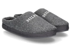 Herren Tommy Hilfiger Herren Hausschuhe WARM FELT -dark ash