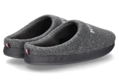 Herren Tommy Hilfiger Herren Hausschuhe WARM FELT -dark ash