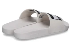 Damen Tommy Hilfiger Tommy Jeans by Damen- Pantolette FLAG POOL SLIDE ecru