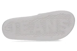 Damen Tommy Hilfiger Tommy Jeans by Damen- Pantolette FLAG POOL SLIDE ecru