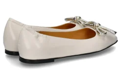 Damen Truman's Ballerina SOFT beige nappa platino