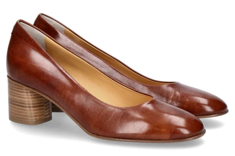 Damen Truman's Pumps VITELLO TIGRE TACCO CUOIO (36½)