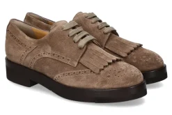 Damen Truman's Schnürschuh LONDON 8573- taupe