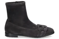 Damen Truman's Stiefelette CAMOSCIO ANTRACITE STRETCH- anthrazit