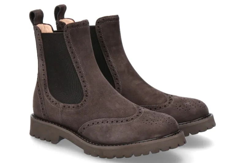 Damen Unützer Unnützer Chelsea Boot CAMOSCIO AFRICA