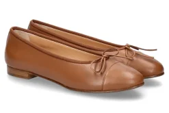 Damen Unützer Ballerina 963 NAPPA 48- chestnut