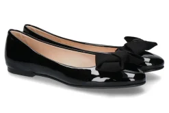 Damen Unützer Ballerina CALZATURE DONNA VERNICE NERA (39)