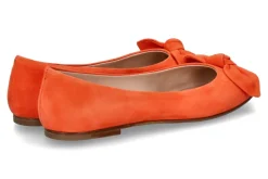 Damen Unützer Ballerina CAMOSCIO ARANCIO