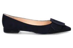 Damen Unützer Ballerina CAMOSCIO NOTTE (39½)