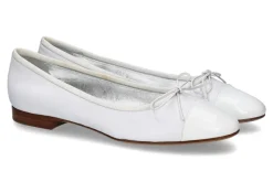 Damen Unützer Ballerina NAPPA BIANCA / VERN. BIANCA (38)