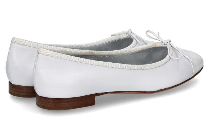 Damen Unützer Ballerina NAPPA BIANCA / VERN. BIANCA (38)