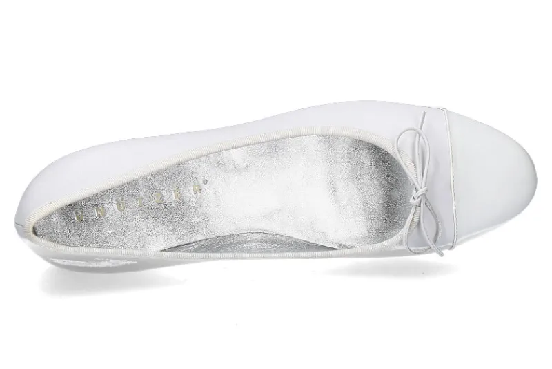 Damen Unützer Ballerina NAPPA BIANCA / VERN. BIANCA (38)