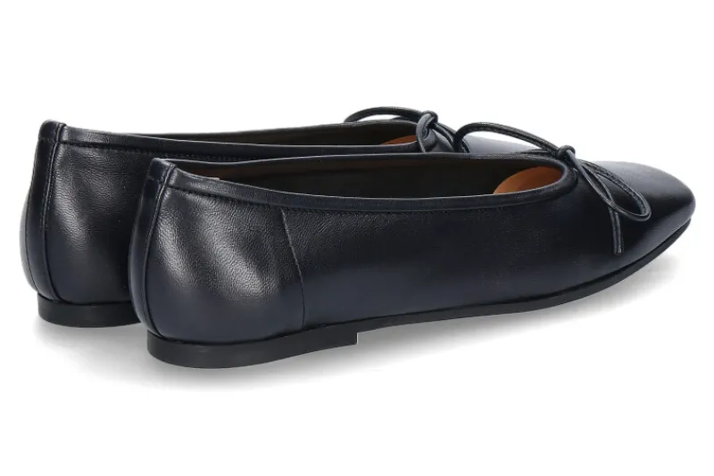 Damen Unützer Ballerina Nappa dunkelblau