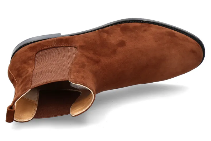 Damen Unützer Chelsea Boot 47 COGNAC CAMOSCIO- braun