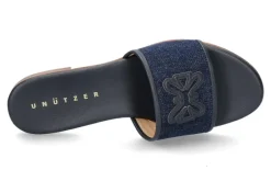 Damen Unützer Pantolette DENIM 63- navy