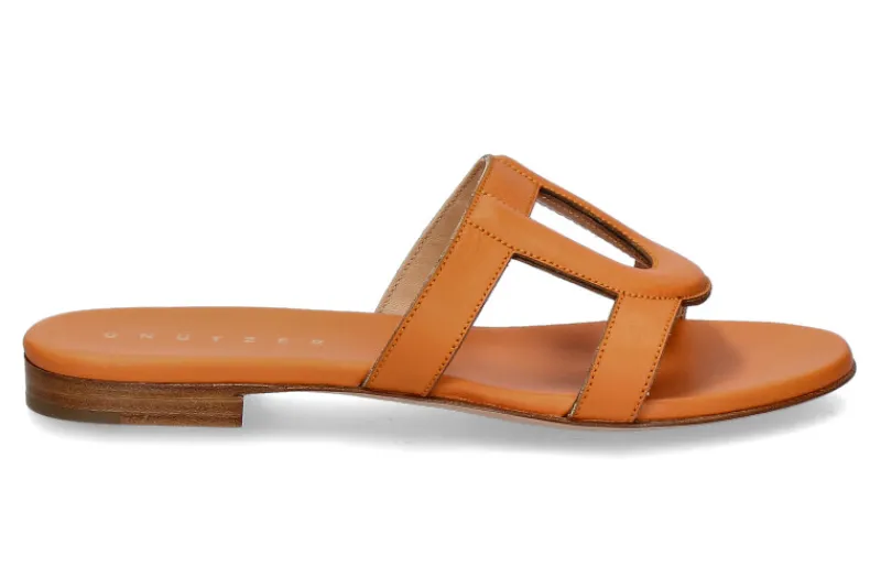 Damen Unützer Pantolette MOUSSE 82- sunset orange