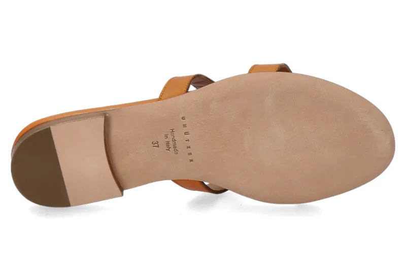 Damen Unützer Pantolette MOUSSE 82- sunset orange