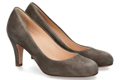 Damen Unützer Pumps CALZATURE DONNA CAMOSCIO VELUKID GRIGIO  (36)