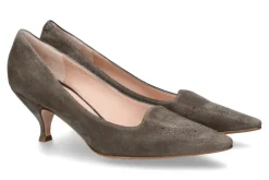 Damen Unützer Pumps CAMOSCIO VELUKID GRIGIO (36½)