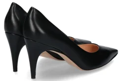 Damen Unützer Pumps STIVALE DONNA NAPPA NERA (40)