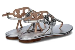 Damen Unützer Sandale DELUXE ARGENTO (42)